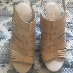 Franco Sarto nude heels